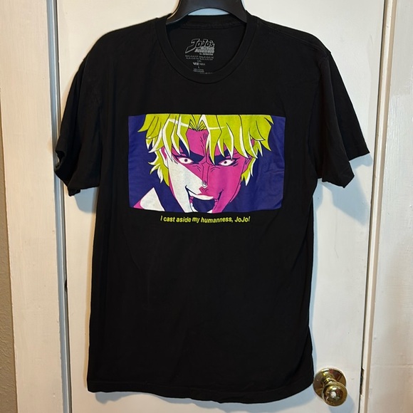 JoJo’s Bizarre Adventure The Animation TShirt Large Black Official - Picture 1 of 4
